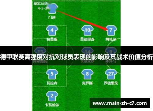 德甲联赛高强度对抗对球员表现的影响及其战术价值分析 德甲联赛高强度对抗对球员表现的影响及其战术价值分析